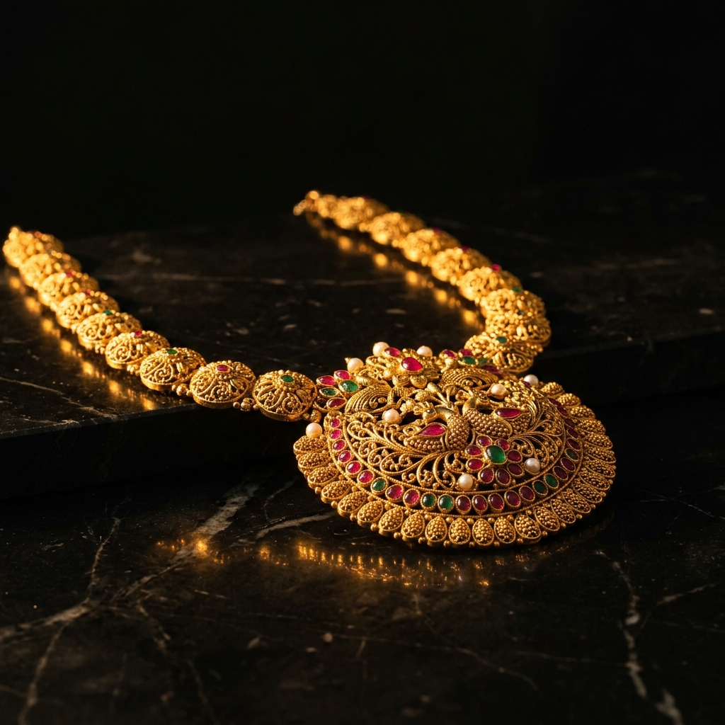 Necklace Designs — Temple, Bridal & Heritage Patterns